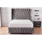 LIT BONIFACIO GRIS 180x200 cm EURODESIGN 726G180