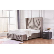 LIT BONIFACIO MOKA 180x200 cm EURODESIGN 726M180
