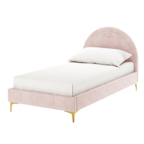 PINK BOUDOIR CHILDREN'S BED 90x190CM EURODESIGN L33R90