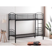 LIT SUPERPOSE ALICE NOIR 90x190 cm EURODESIGN BF052N FRED 1+1N