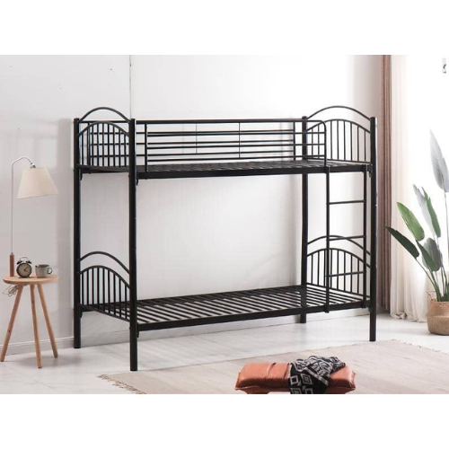 LIT SUPERPOSE ALICE NOIR 90x190 cm EURODESIGN BF052N FRED 1+1N