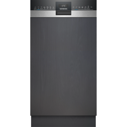 iQ500, Lave-vaisselle encastrable avec bandeau, 45 cm, Metallic SIEMENS SR55ZS10ME - vue 1