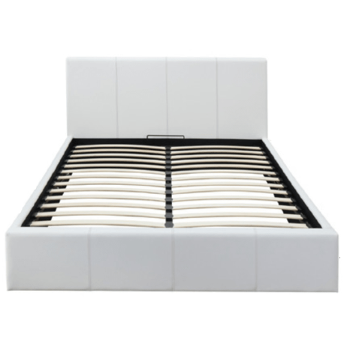 Lit coffre bastien blanc 140x190 Eurodesign 720B140