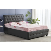Lit double cocto gris 140x190 Eurodesign 715G140