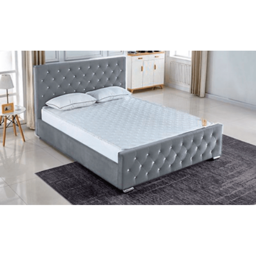 Lit double prestige gris 140x190 Eurodesign 718G140