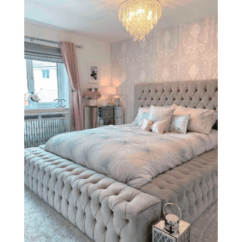 Lit double royal gris 160x200 Eurodesign 730G160