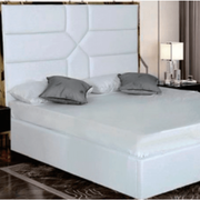 Lit gold mark blanc gold 140x190 Eurodesign 727B140