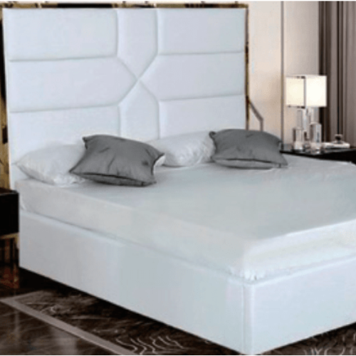 Lit gold mark blanc gold 140x190 Eurodesign 727B140