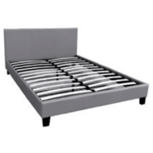 Lit melbourne gris 140x190 Eurodesign 712G140