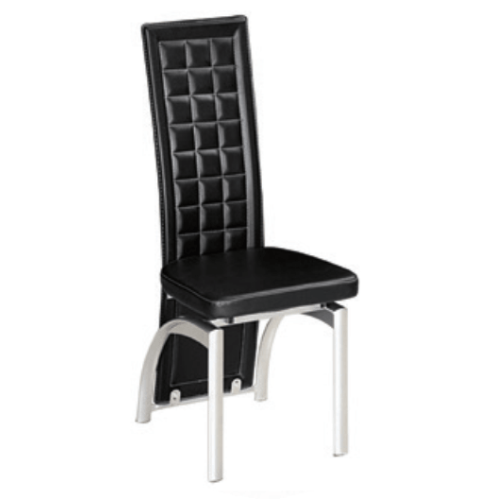 Lot de 6 chaises adam noir Eurodesign DC1153N