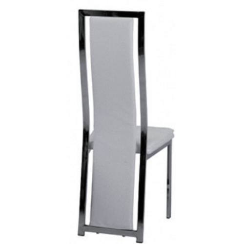 Lot de 6 chaises dana croco blanc Eurodesign Y20CB