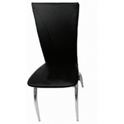 Lot de 6 chaises duna noir Eurodesign A49N