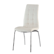 Lot de 6 chaises emma blanc Eurodesign DC216B