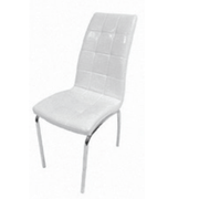 Lot de 6 chaises emma blanc croco Eurodesign DC216CB