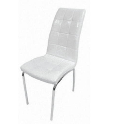 Lot de 6 chaises emma blanc croco Eurodesign DC216CB