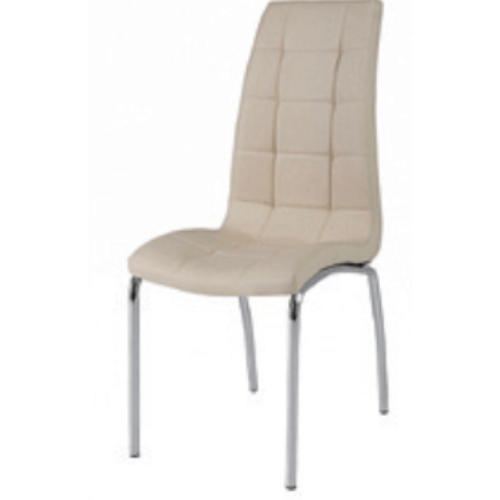 Lot de 6 chaises emma taupe Eurodesign DC216T