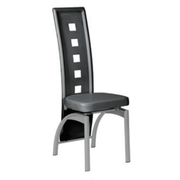 Lot de 6 chaises eva gris Eurodesign DC1151G
