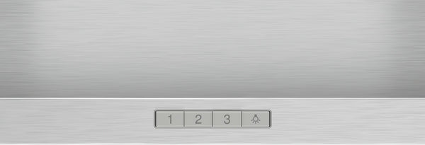 Série 2, Hotte murale, 90 cm, Inox BOSCH DWP95BC51