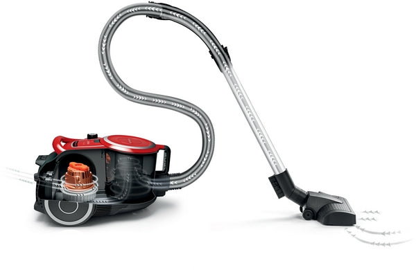 Série 6, Aspirateur sans sac, ProSilence, Rouge BOSCH BGC41Q69