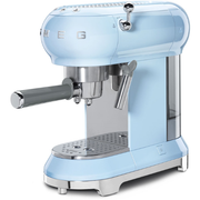 Machine à Café Expresso Esthétique Années ’50 Smeg ECF01-Bleu Azur - vue 1