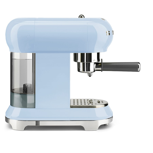 Machine à Café Expresso Esthétique Années ’50 Smeg ECF01-Bleu Azur - vue 2