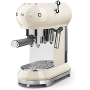 Machine à Café Expresso Esthétique Années ’50 Smeg ECF01-Crème - vue 1