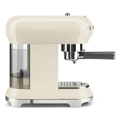 Machine à Café Expresso Esthétique Années ’50 Smeg ECF01-Crème - vue 2