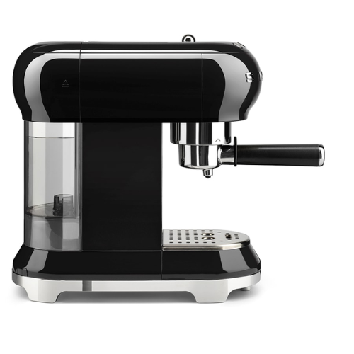 Machine à Café Expresso Esthétique Années ’50 Smeg ECF01-Noir - vue 2