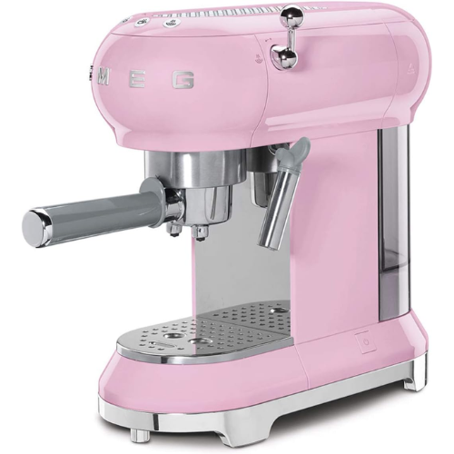 Machine à Café Expresso Esthétique Années ’50 Smeg ECF01-Rose - vue 1