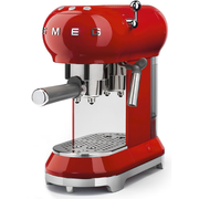 Machine à Café Expresso Esthétique Années ’50 Smeg ECF01-Rouge - vue 1
