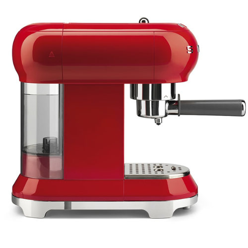 Machine à Café Expresso Esthétique Années ’50 Smeg ECF01-Rouge - vue 2