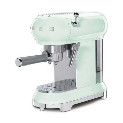 Machine à Café Expresso Esthétique Années ’50 Smeg ECF01-Vert d'eau - vue 1
