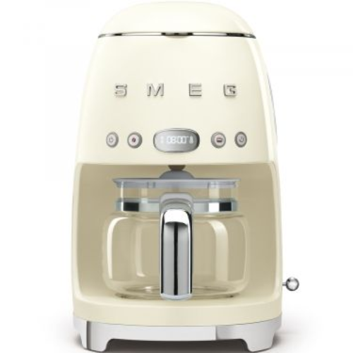 Machine à Café Filtre Esthétique années ‘50 Smeg DCF01-Crème