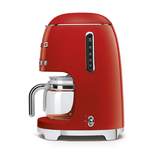 Machine à Café Filtre Esthétique années ‘50 Smeg DCF01-Rouge - vue 2