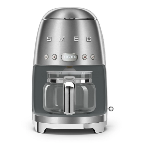 Machine à Café Filtre Esthétique années ‘50 Smeg DCF01SSEU-Acier Brossé - vue 1