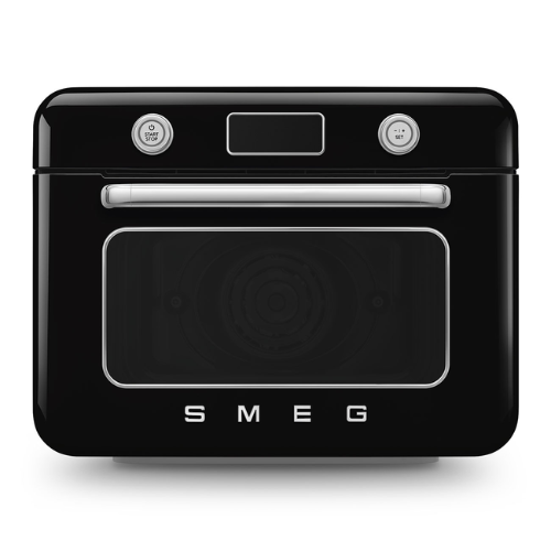 Mini-four combiné vapeur 30 L NOIR - Années 50 -SMEG COF01BLEU(F)