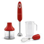 Mixeur plongeant Rouge - Années 50 - SMEG HBF03RDEU(F)