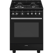 Piano de cuisson Gaz 60x60 cm Esthétique Classica Concerto Classica SMEG CX61GMBL(F) - vue 1