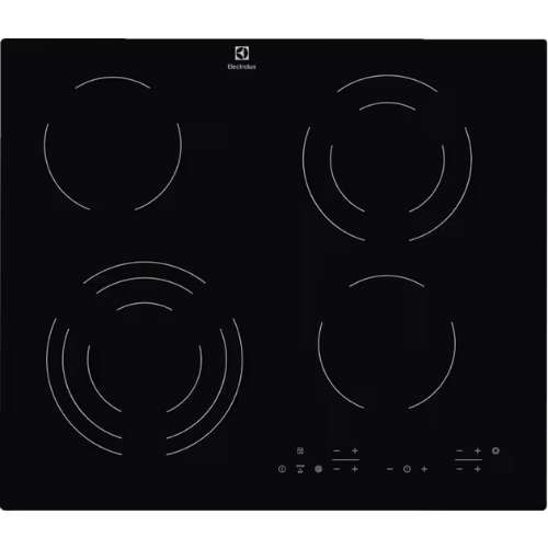 Plaque de cuisson Vitrocéramique 300 Standard 60 cm ELECTROLUX EHV6343IOKEM - vue 1