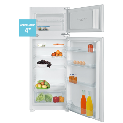 RÉFRIGÉRATEUR DOUBLE PORTE INTEGRABLE AIRLUX ARI200DA - vue 1