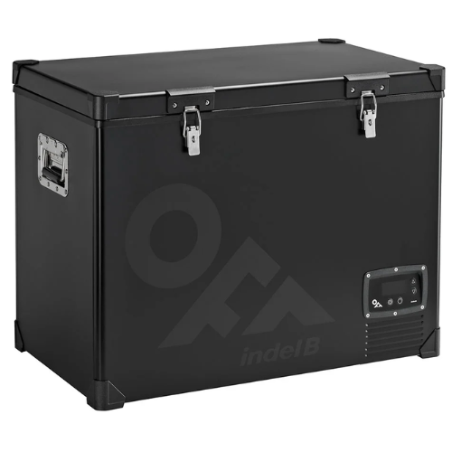 REFRIGERATEUR INDEL B DOUBLE COMPARTIMENT 100L GAMME OFF TB100STEELB - vue 1