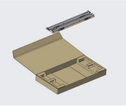 Rail télescopique Inox Airlux AFARAIL
