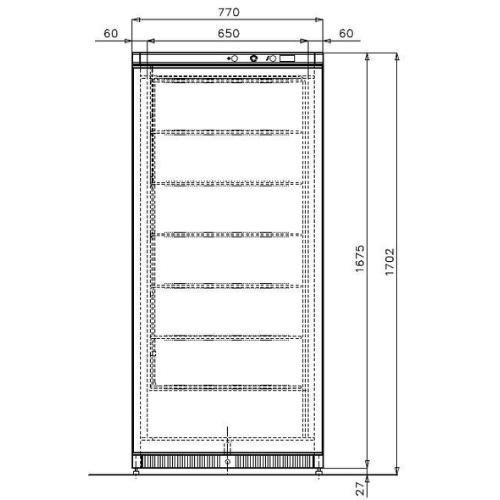 IARP AB 500 N Negative Temperature Cold Storage Cabinet