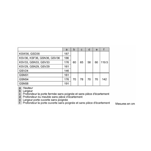 Réfrigérateur 1 Porte Pose Libre BOSCH KSV36VWEP - vue 9
