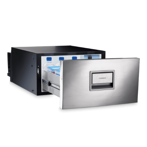 Réfrigérateur à tiroirs à compresseur, 30 l, façade en acier inoxydable Dometic CoolMatic CD 30S - vue 2