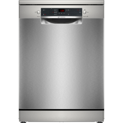 Série 2 Lave-vaisselle pose-libre 60 cm Acier brossé anti-traces BOSCH SMS25GI09F(F)