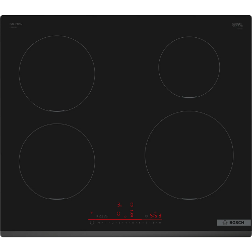Série 6, Table à induction, 60 cm, Noir, sans cadre BOSCH PIE631HB1E - vue 1