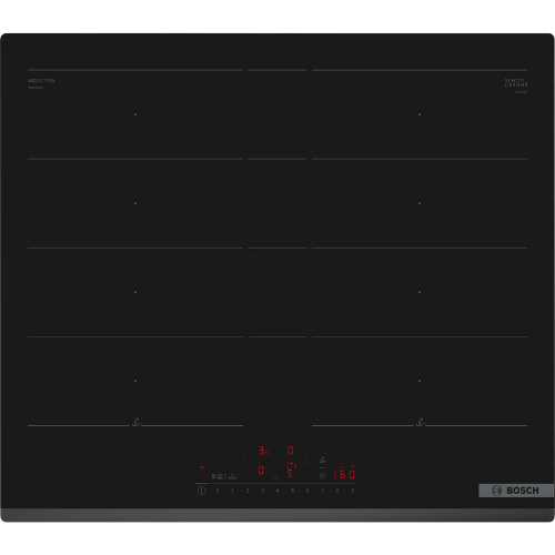 Série 6, Table à induction, 60 cm, Noir, sans cadre BOSCH PXY63KHC1E - vue 1