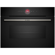 Série 8, Four intégrable compact avec fonction micro-ondes, 60 x 45 cm, Noir BOSCH CMG7241B1