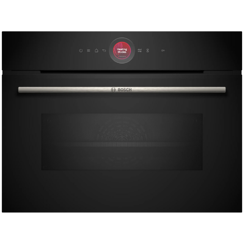 Série 8, Four intégrable compact avec fonction micro-ondes, 60 x 45 cm, Noir BOSCH CMG7241B1